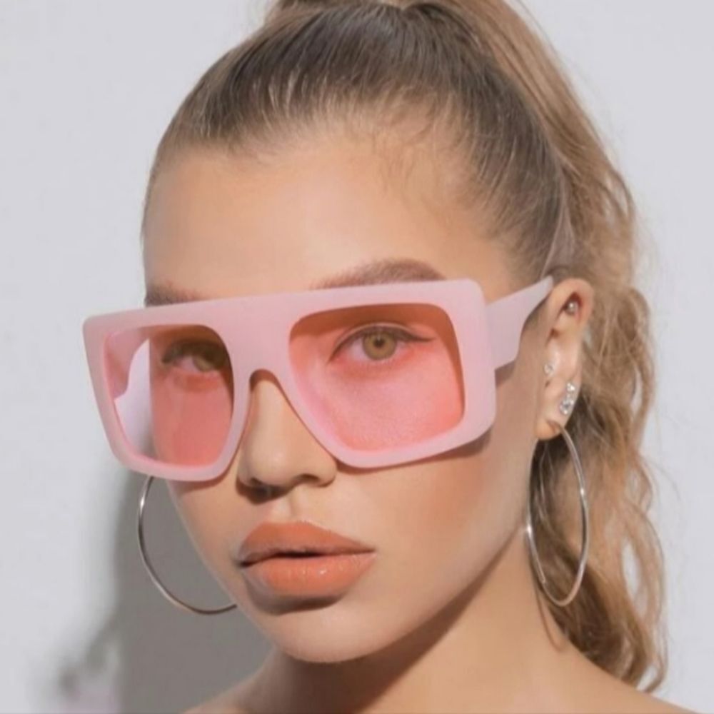 BRAND New Super Sized Sunglasses pink